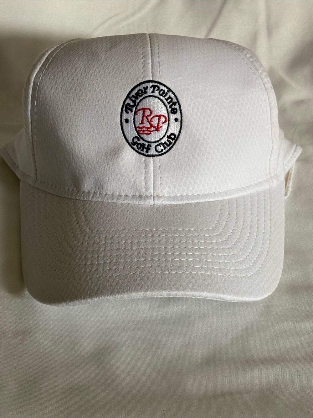 White Performance Cap